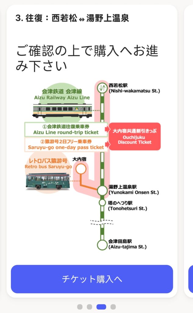 大內宿共通套票