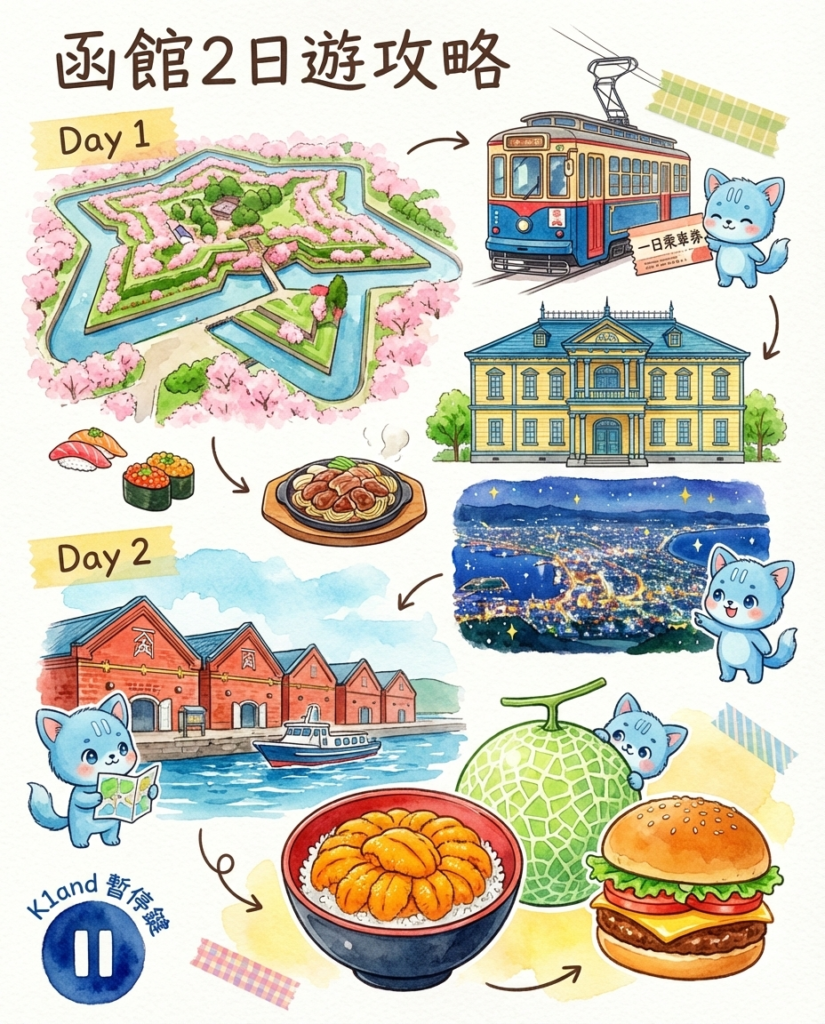 函館2日遊