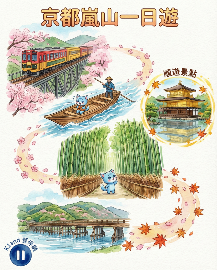 嵐山一日遊