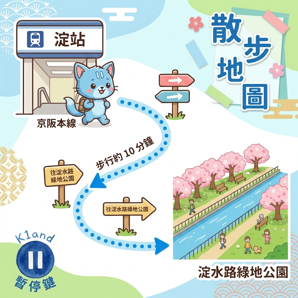 淀水路河津櫻