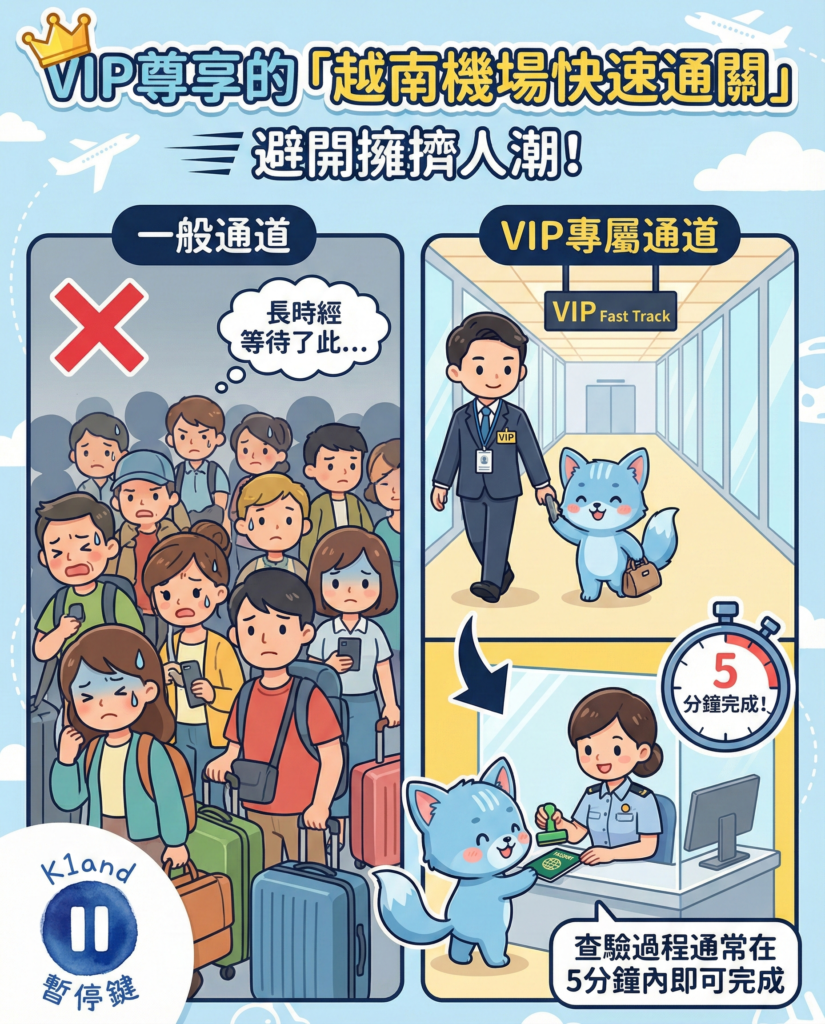 越南機場快速通關