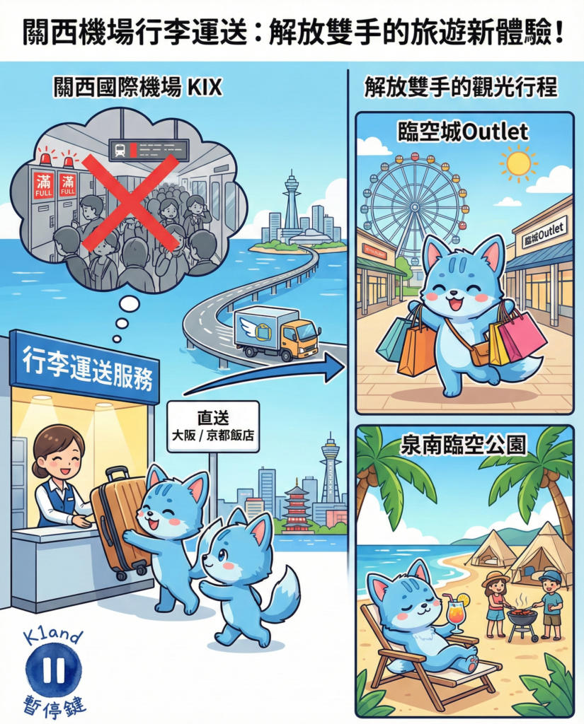 關西機場行李運送