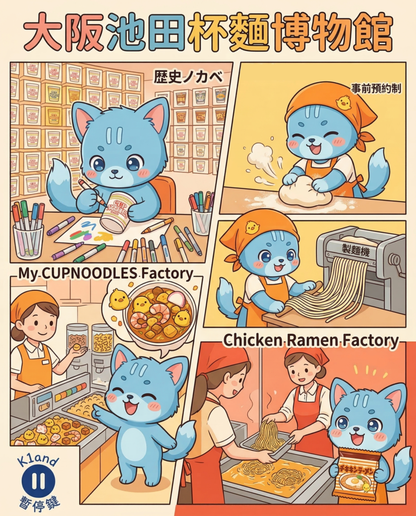 大阪池田杯麵博物館