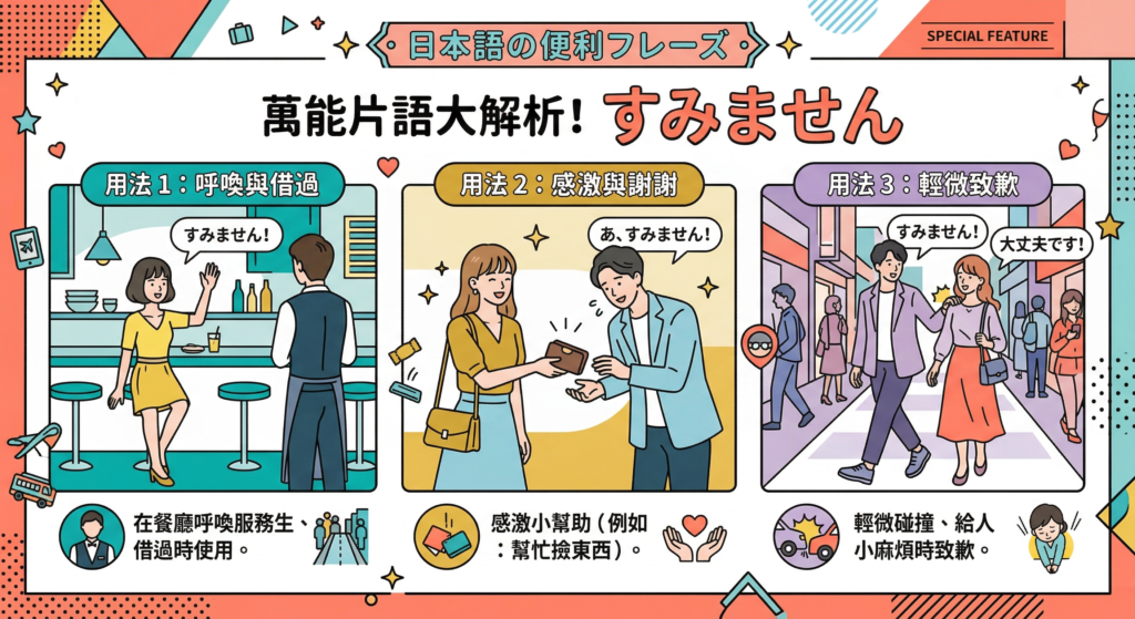 Sumimasen(すみません)