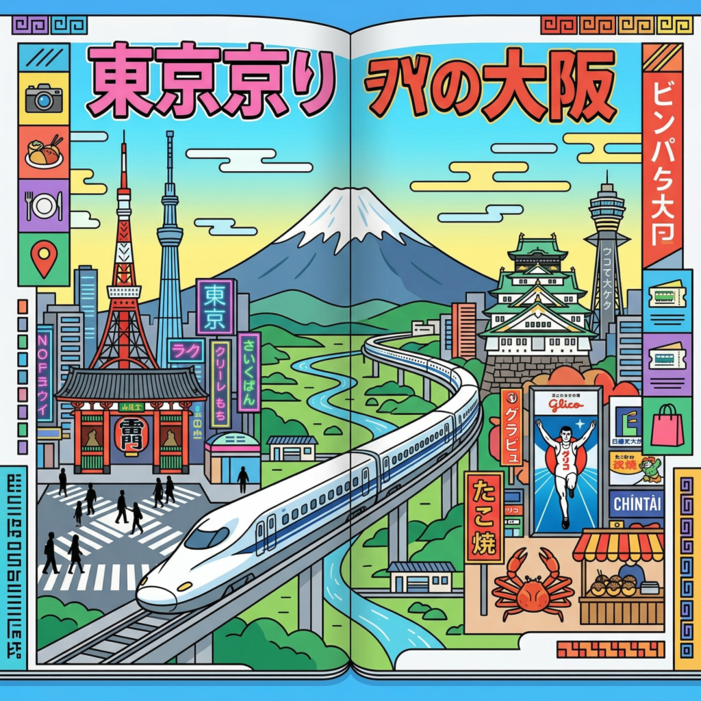 探索東京或大阪