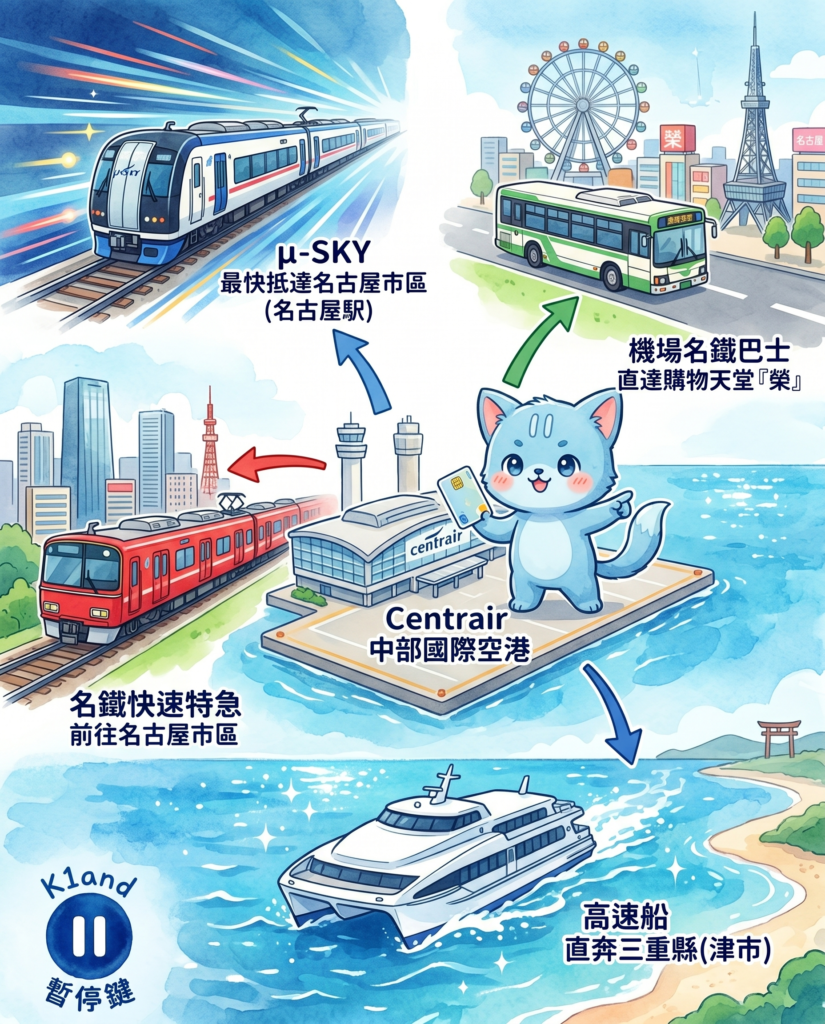 名古屋中部國際機場交通