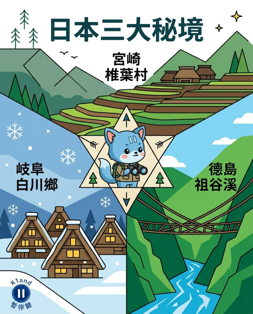 日本三大秘境