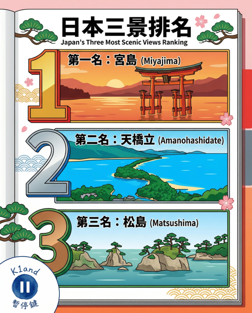日本三景排名