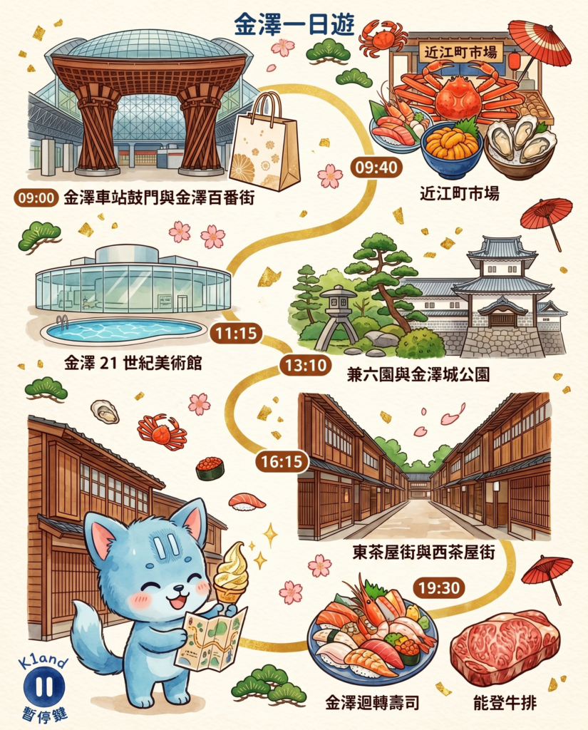 金澤一日遊
