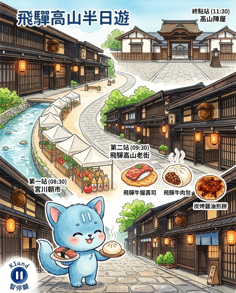 飛驒高山半日遊