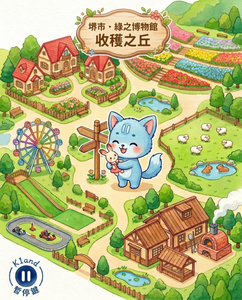 堺市．綠之博物館收穫之丘