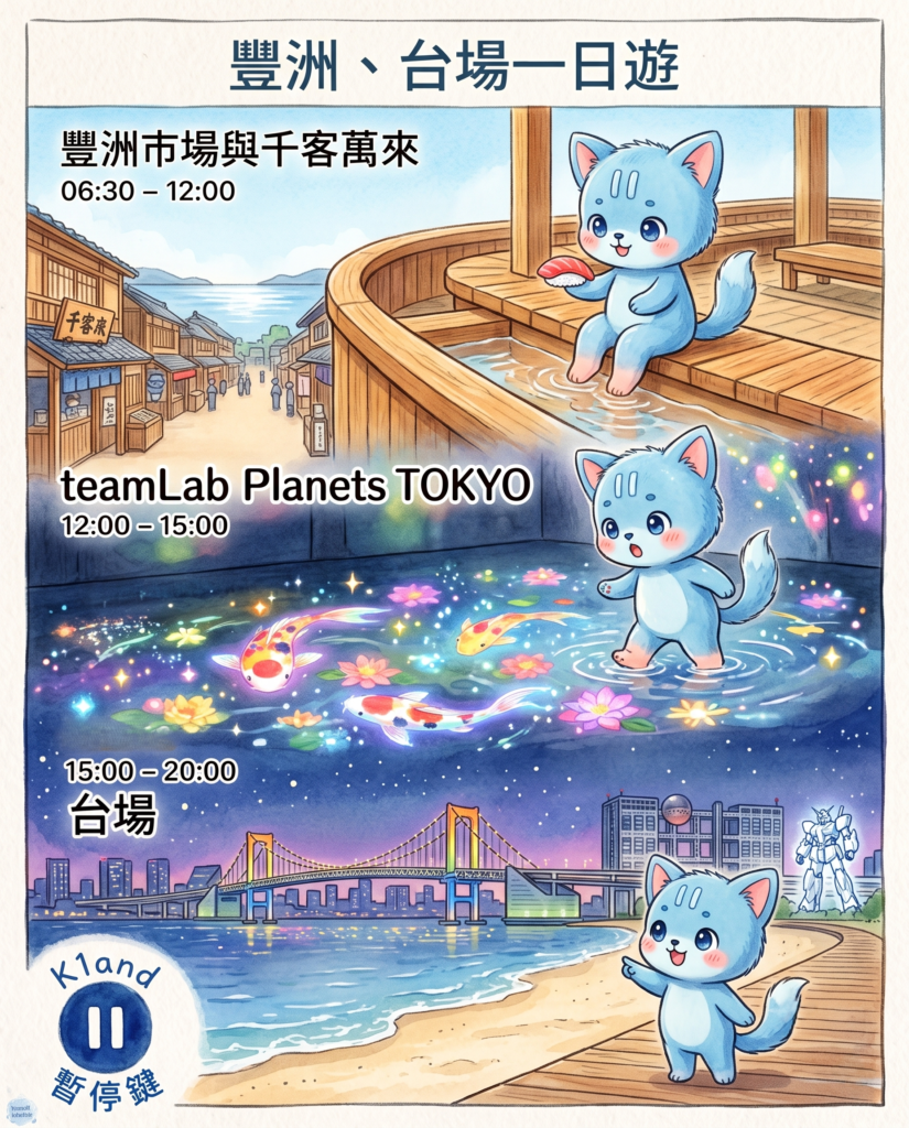 台場一日遊
