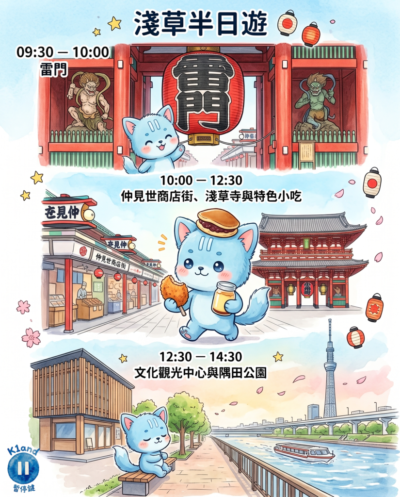 淺草半日遊