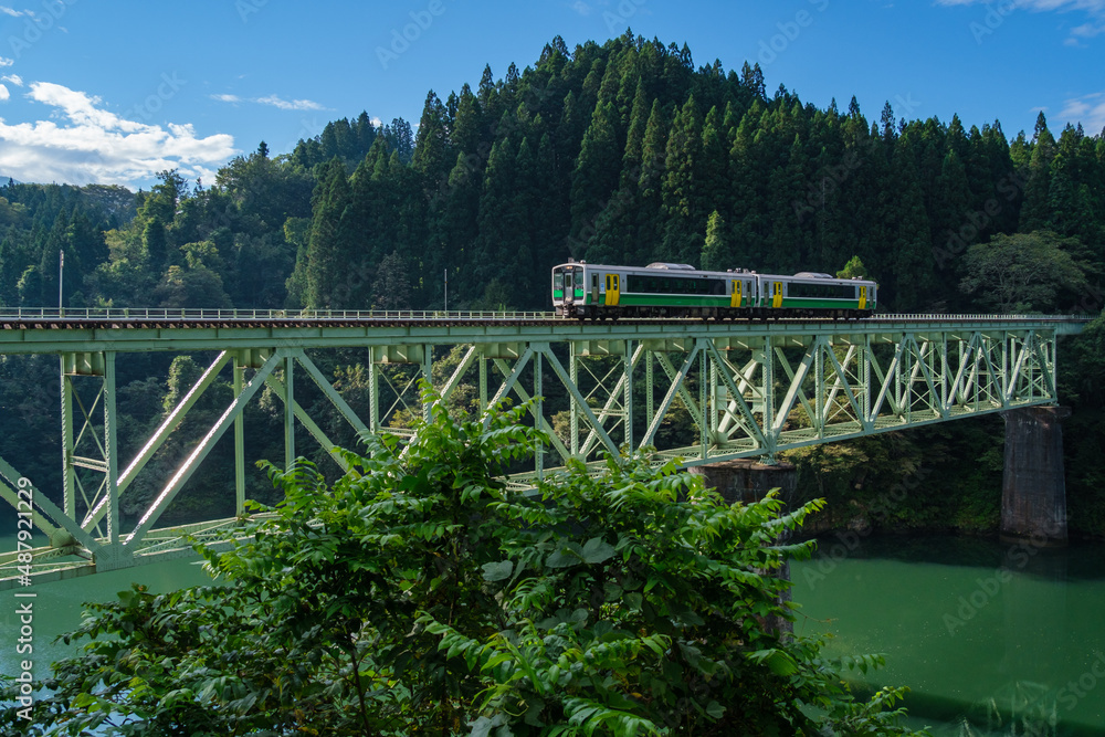 第二只見川橋樑