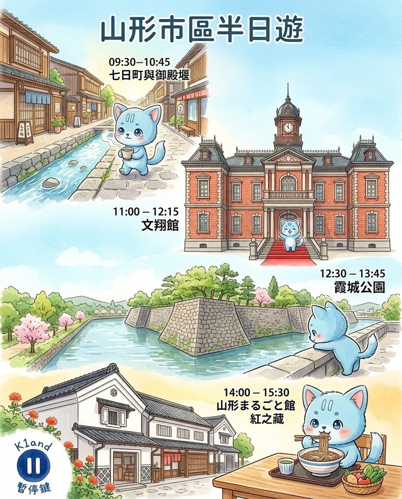 山形市區半日遊