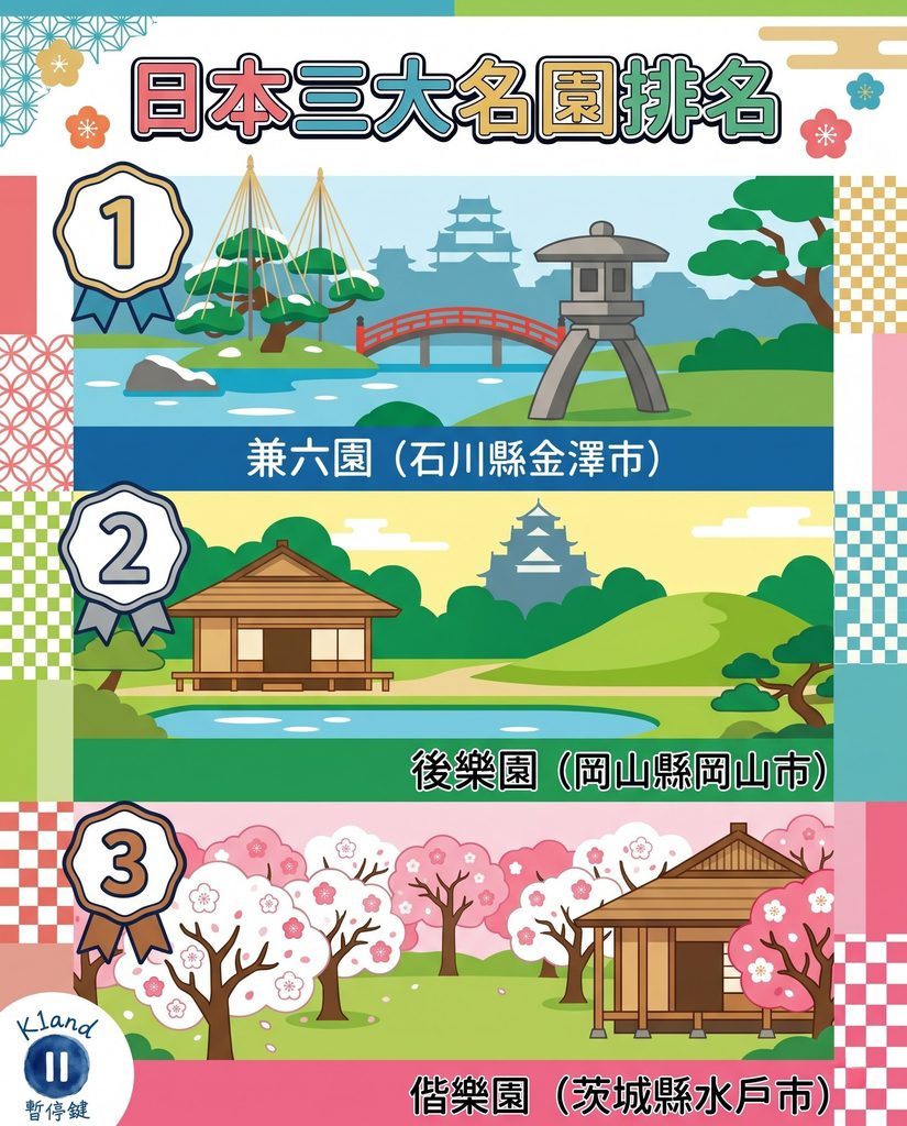 日本三大名園排名