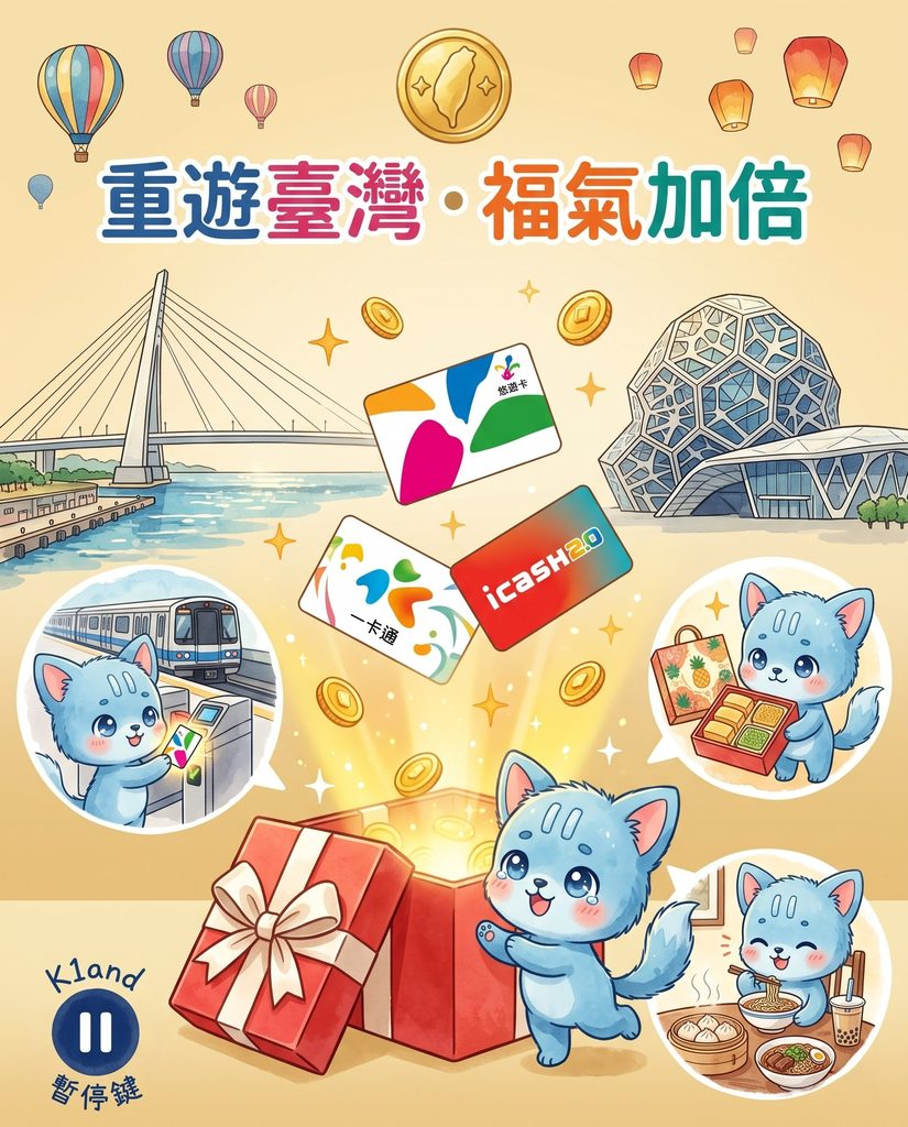 重遊台灣福氣金